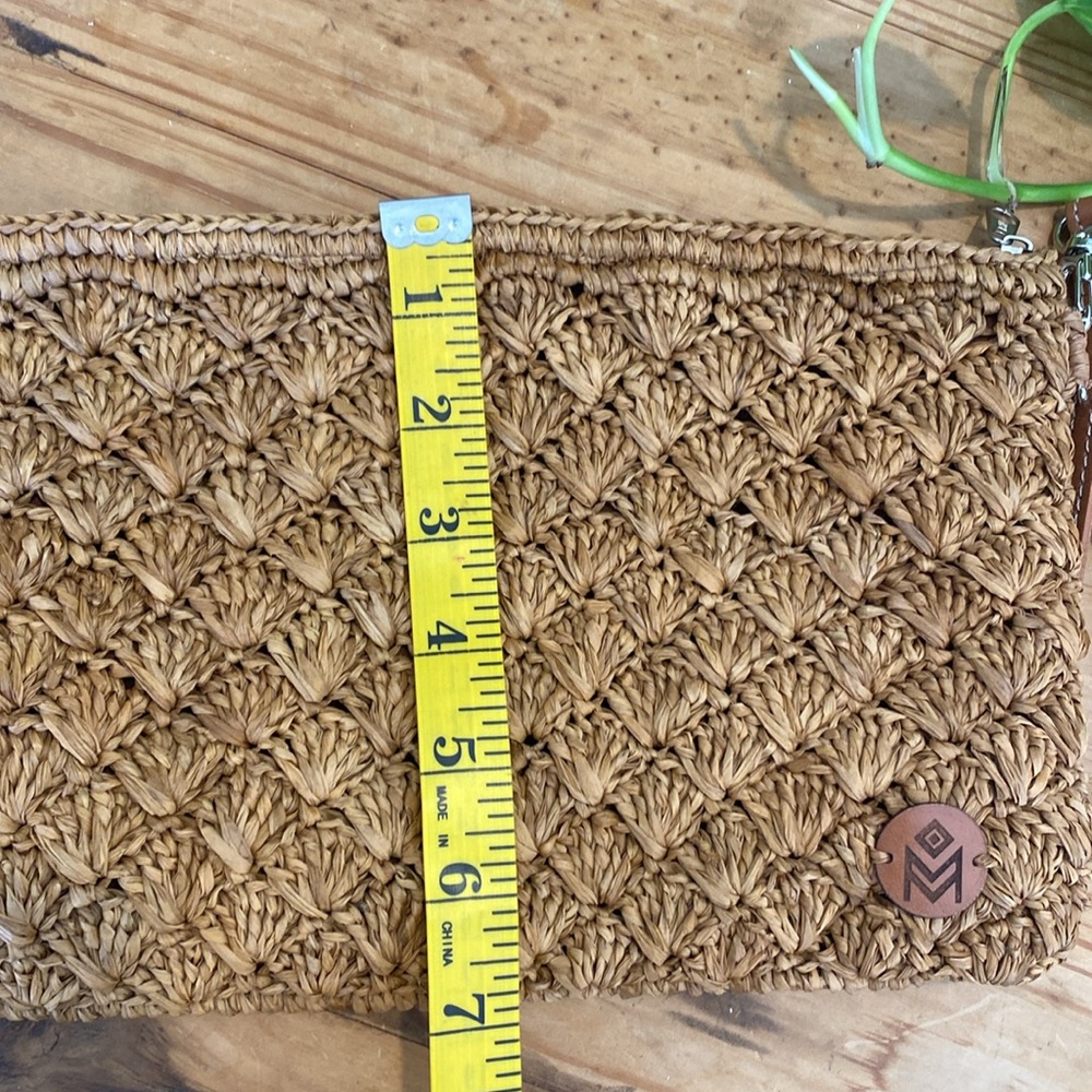 🎉 NEW‼️BEAUTIFUL MASOVA RAPHIA WRISTLET CLUTCH‼️ - Picture 11 of 15